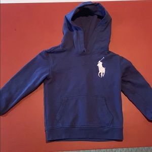 Polo navy sweatshirt